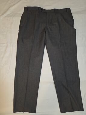 Lauren Ralph Lauren Men's Charcoal Gray Dress Pants 38w 30 L